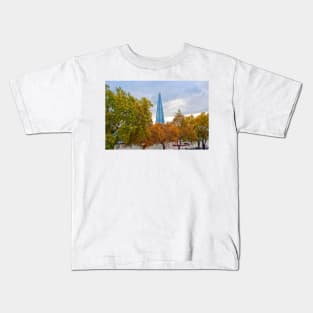 The Shard London Bridge Tower Southwark Kids T-Shirt